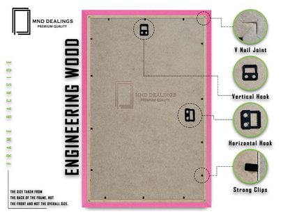 A1 ( 59.40 x 84.10 CM ) / 33 x 23 Inch Display Frame - MDF