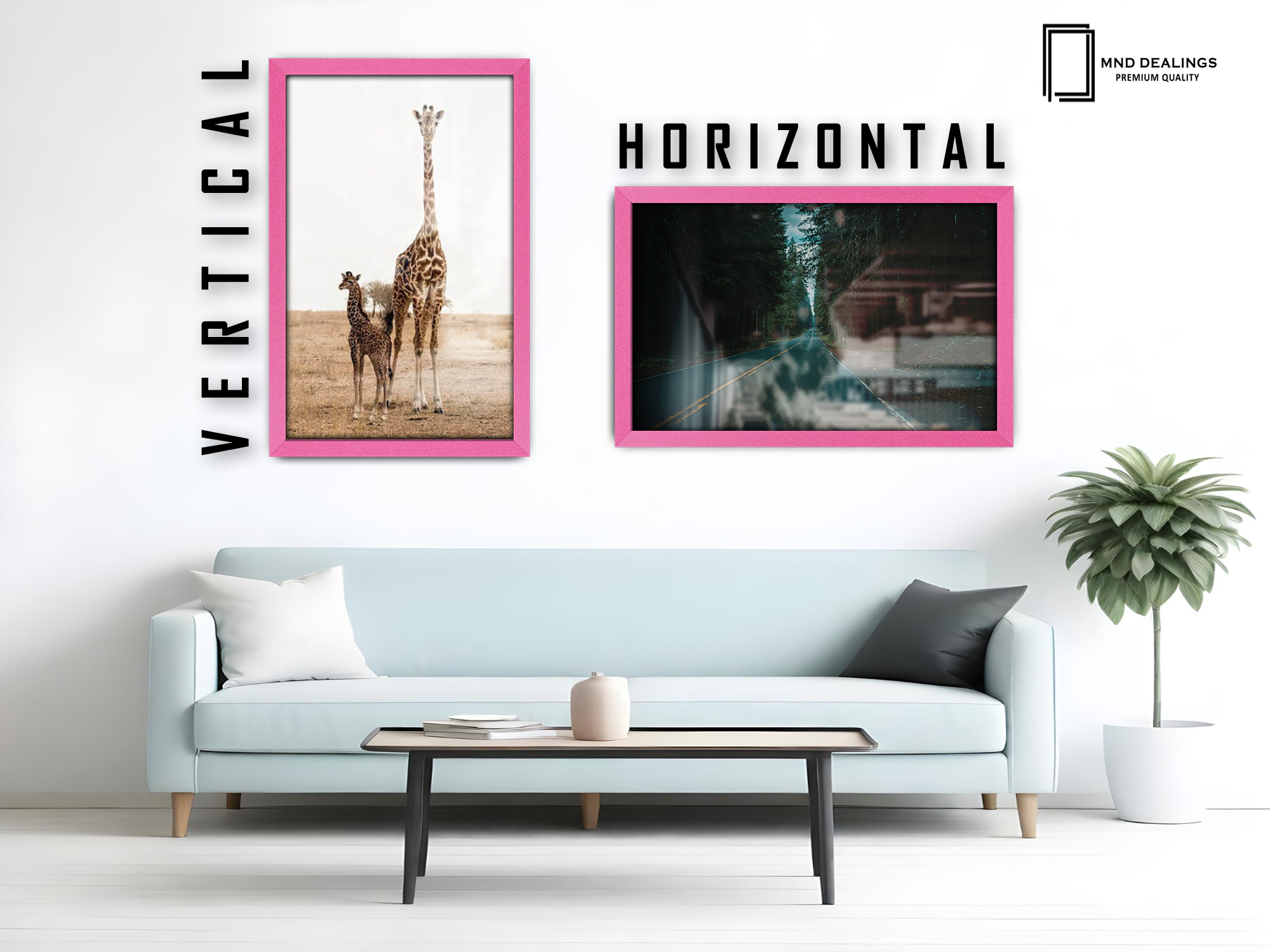 A1 ( 59.40 x 84.10 CM ) / 33 x 23 Inch Display Frame - MDF