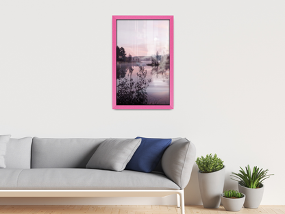 A1 ( 59.40 x 84.10 CM ) / 33 x 23 Inch  |  Frames - MDF
 -  [ Pink ]