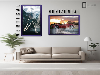 A1 ( 59.40 x 84.10 CM ) / 33 x 23 Inch  |  Certificate Frames - MDF
 -  [ Purple ]