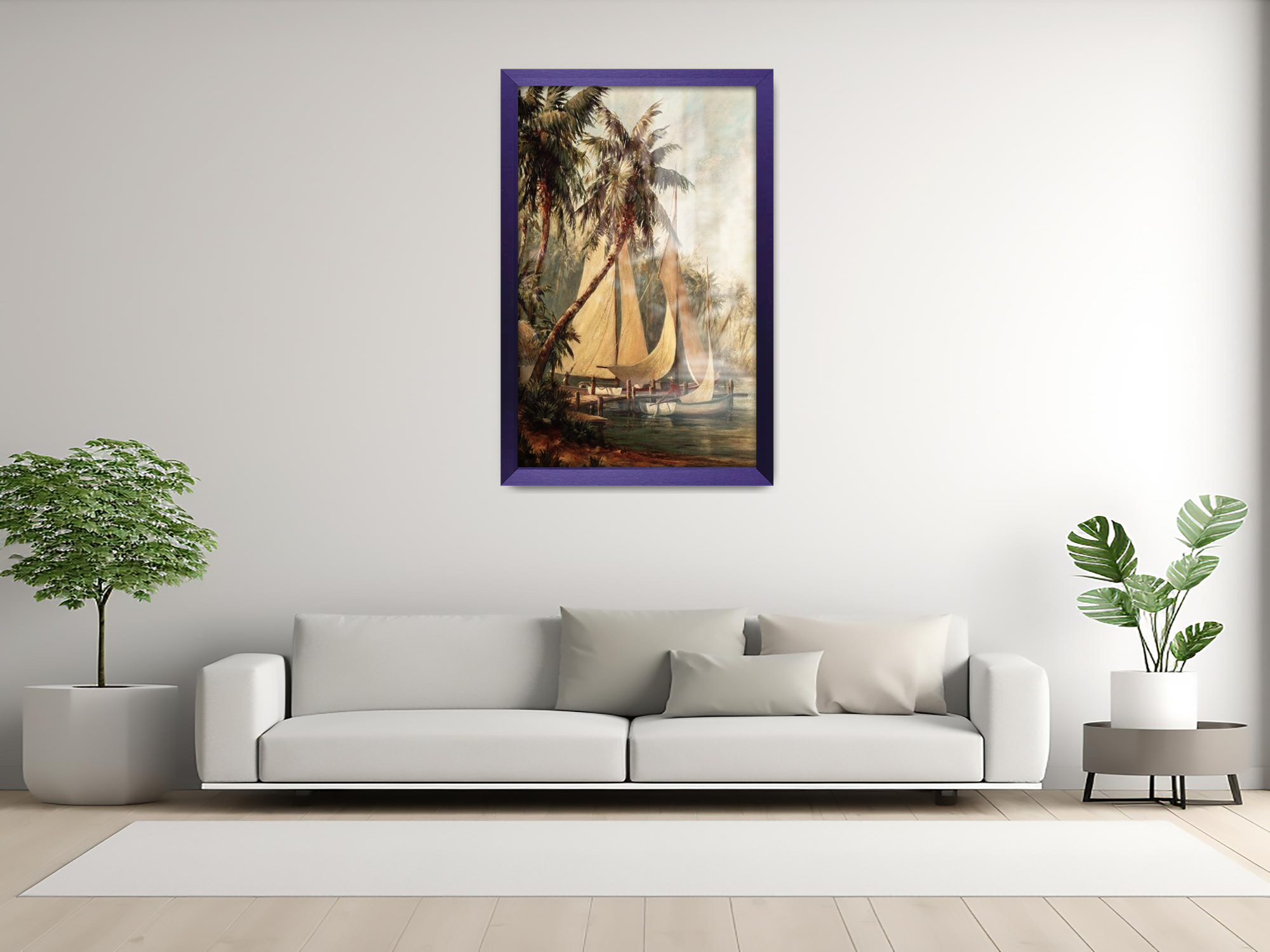 A1 ( 59.40 x 84.10 CM ) / 33 x 23 Inch  |  Certificate Frames - MDF
 -  [ Purple ]