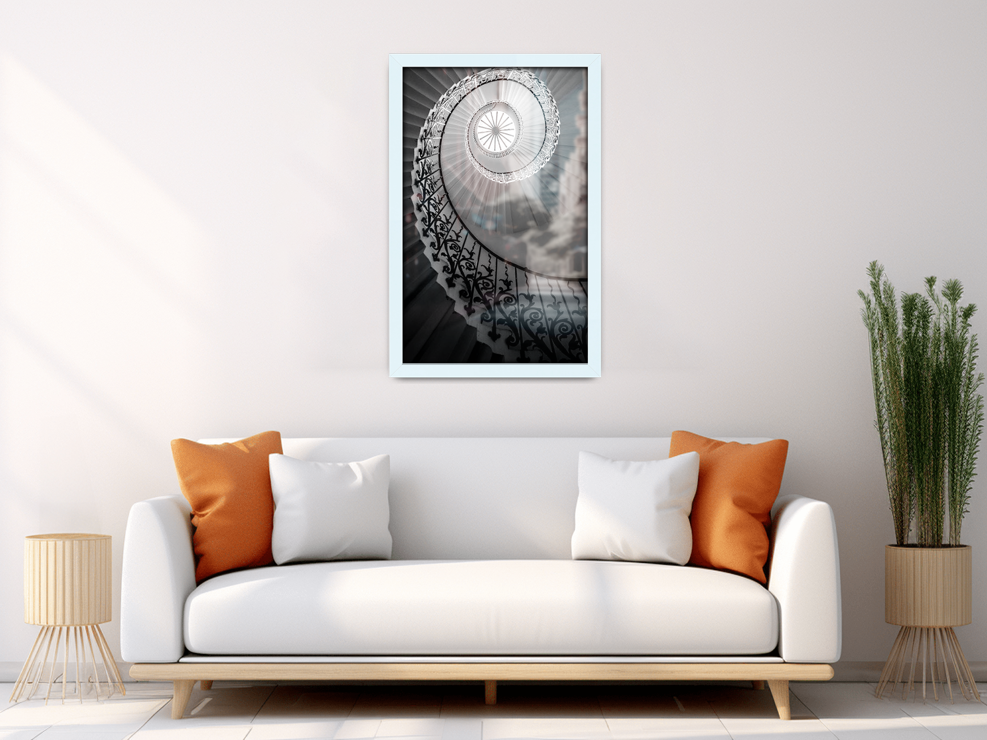 A1 ( 59.40 x 84.10 CM ) / 33 x 23 Inch  |  Picture Frames - MDF
 -  [ White ]