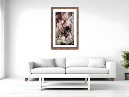 A1 ( 59.40 x 84.10 cm ) / 33 x 23 Inch with A2-(41.90 x 59.40 cm) White Mount Frames - MDF