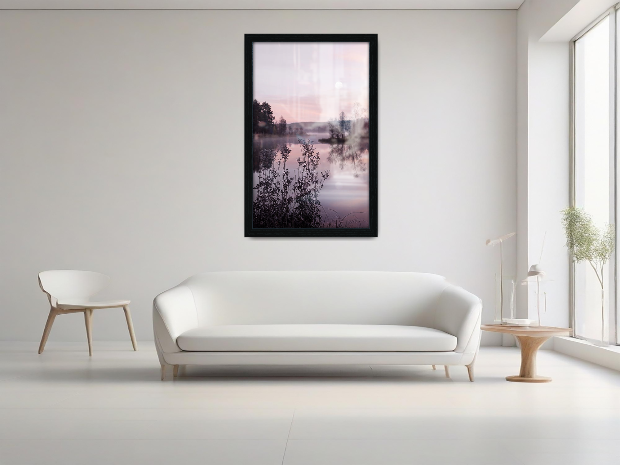 A2 ( 41.90 x 59.40 CM ) / 23 x 16 Inch  |  Frames - MDF
 -  [ Black ]