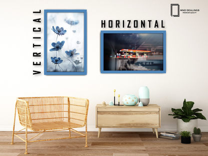 A2 ( 41.90 x 59.40 CM ) / 23 x 16 Inch  |  Photo Frames - MDF
 -  [ Blue ]