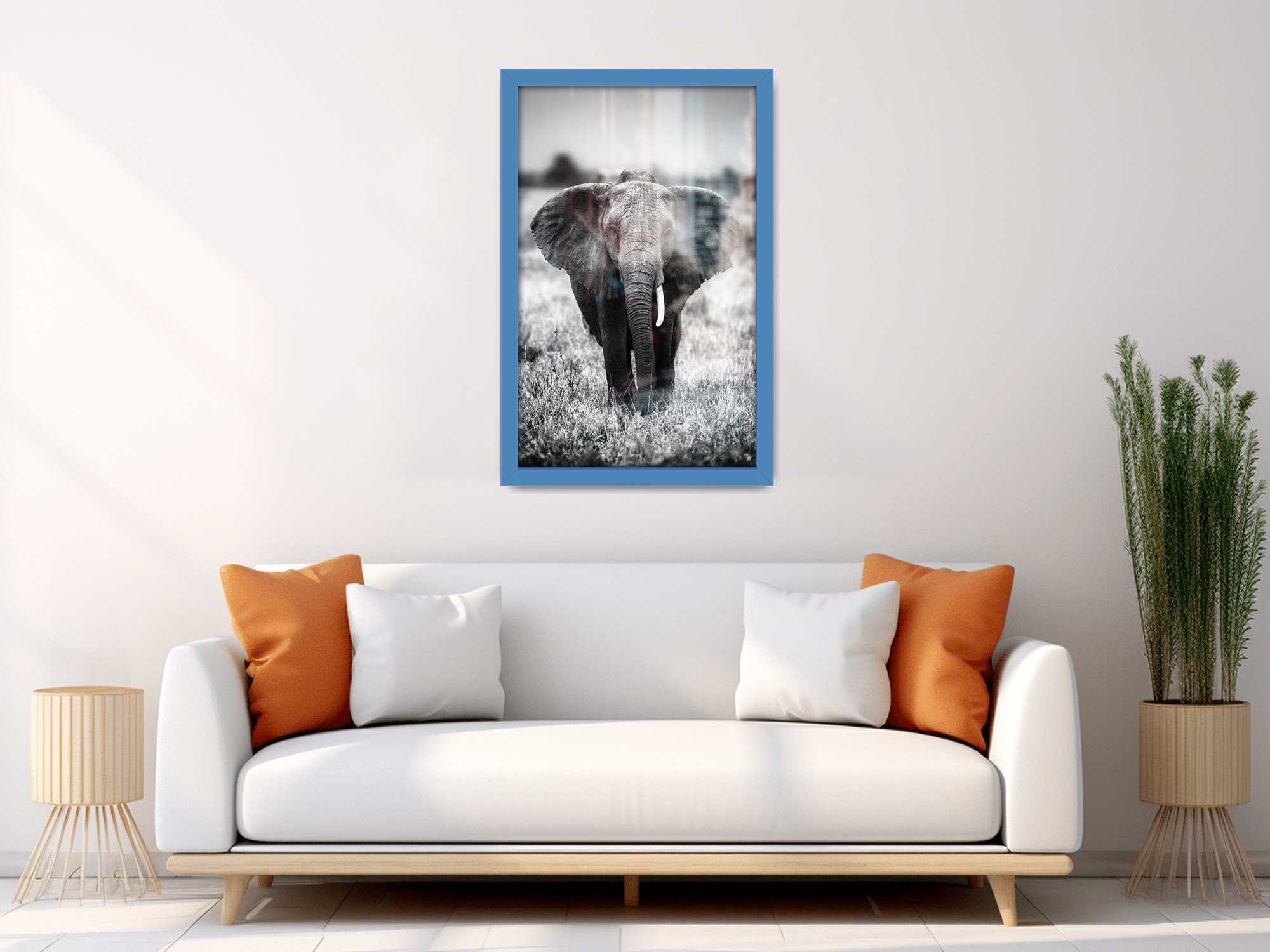A2 ( 41.90 x 59.40 CM ) / 23 x 16 Inch  |  Photo Frames - MDF
 -  [ Blue ]