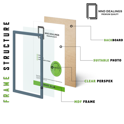A2 ( 41.90 x 59.40 CM ) / 23 x 16 Inch Art Frames - MDF