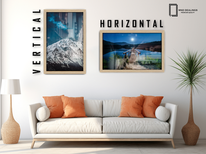 A2 ( 41.90 x 59.40 CM ) / 23 x 16 Inch  |  Art Frames - MDF
 -  [ Oak ]
