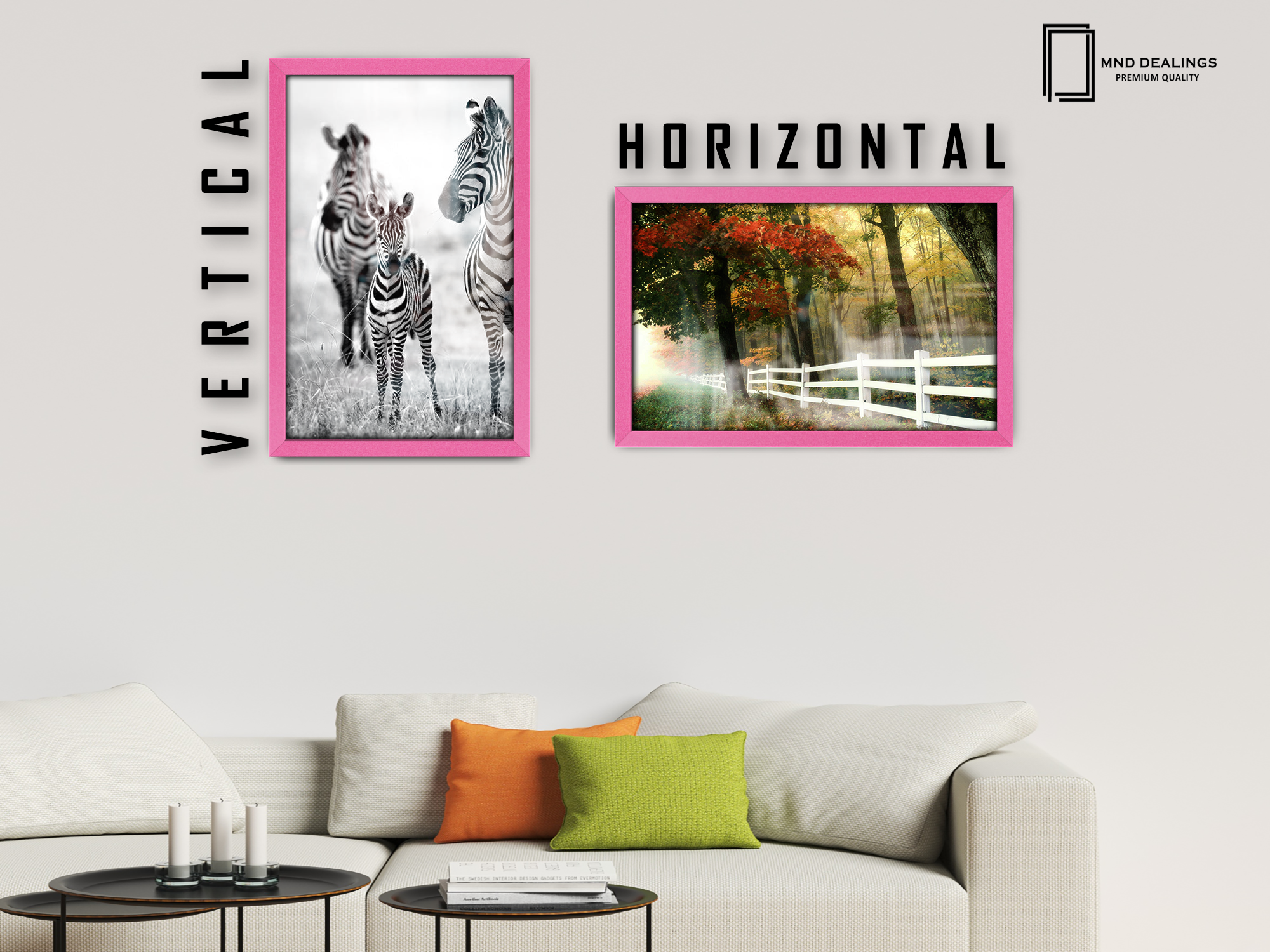 A2 ( 41.90 x 59.40 CM ) / 23 x 16 Inch Art Frames - MDF