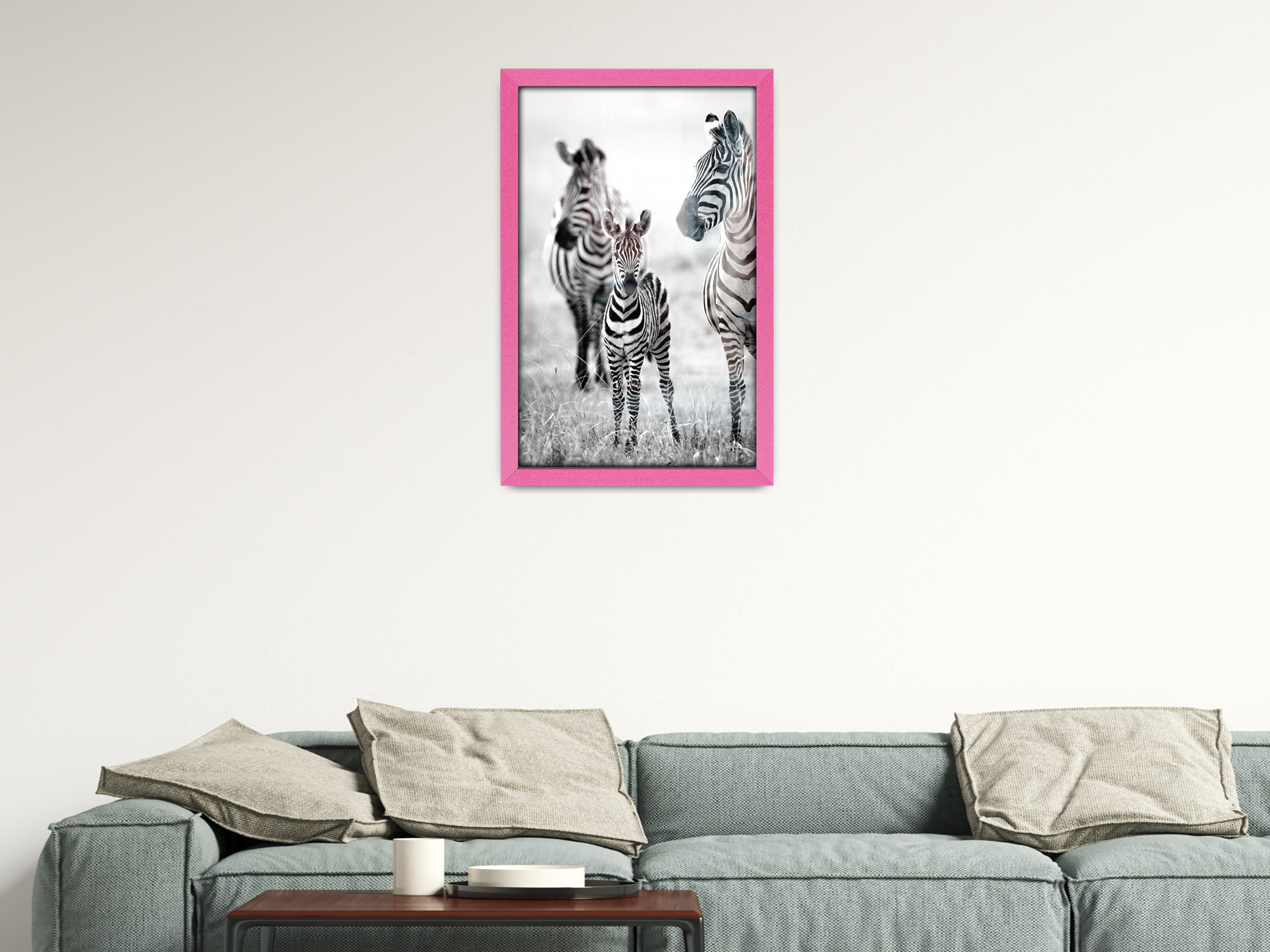 A2 ( 41.90 x 59.40 CM ) / 23 x 16 Inch  |  Poster Frames - MDF
 -  [ Pink ]