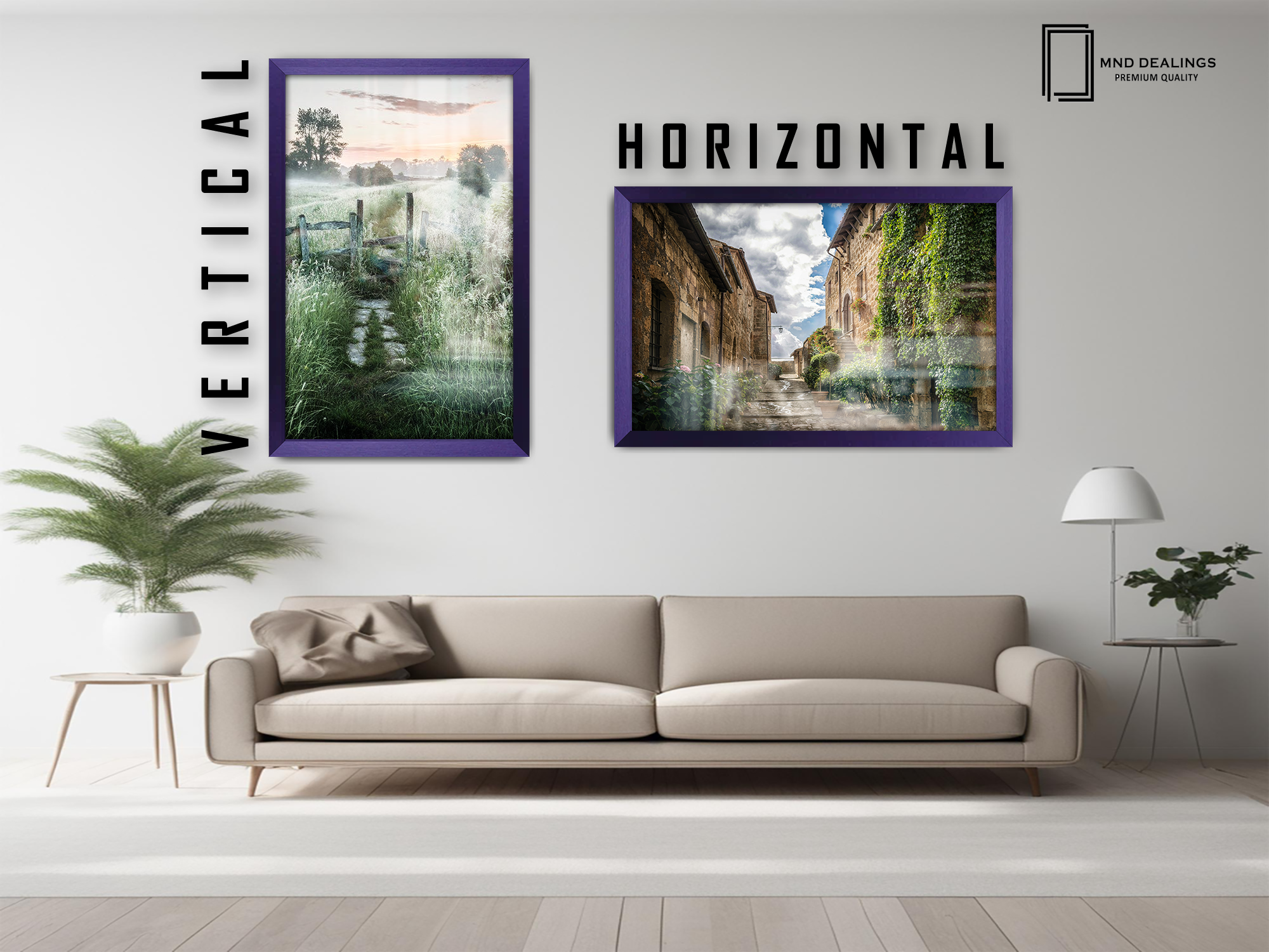 A2 ( 41.90 x 59.40 CM ) / 23 x 16 Inch Art Frames - MDF