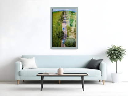A2 ( 41.90 x 59.40 CM ) / 23 x 16 Inch  |  Frames - MDF
 -  [ Silver ]
