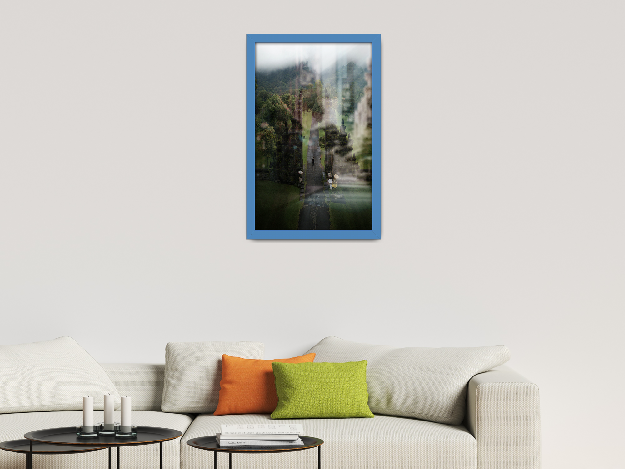 A3 ( 29.70 x 41.90 CM ) / 16 x 11 Inch  |  Certificate Frames - MDF
 -  [ Blue ]