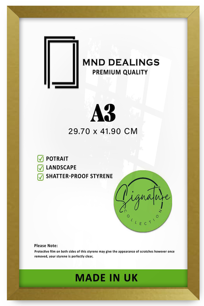 A3 ( 29.70 x 41.90 CM ) / 16 x 11 Inch Art Frames - MDF