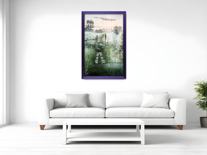 A3 ( 29.70 x 41.90 CM ) / 16 x 11 Inch  |  Poster Frames - MDF
 -  [ Purple ]