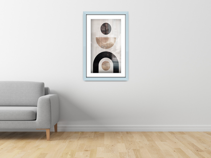 A3 ( 29.70 x 41.90 cm ) / 16 x 11 Inch with A4-(21.00 x 29.70 cm) White Mount Certificate Frames - MDF
