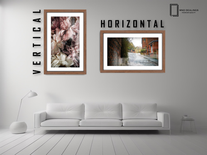 A3 ( 29.70 x 41.90 cm ) / 16 x 11 Inch with A4-(21.00 x 29.70 cm) White Mount Certificate Frames - MDF