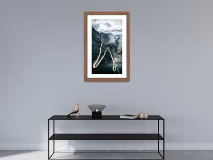 A3 ( 29.70 x 41.90 cm ) / 16 x 11 Inch with A4-(21.00 x 29.70 cm) White Mount Certificate Frames - MDF