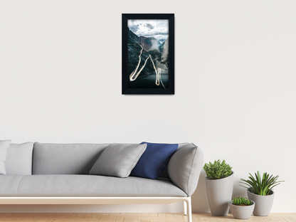 A4 ( 21.00 x 29.70 CM ) / 11 x 8 Inch  |  Poster Frames - MDF
 -  [ Black ]