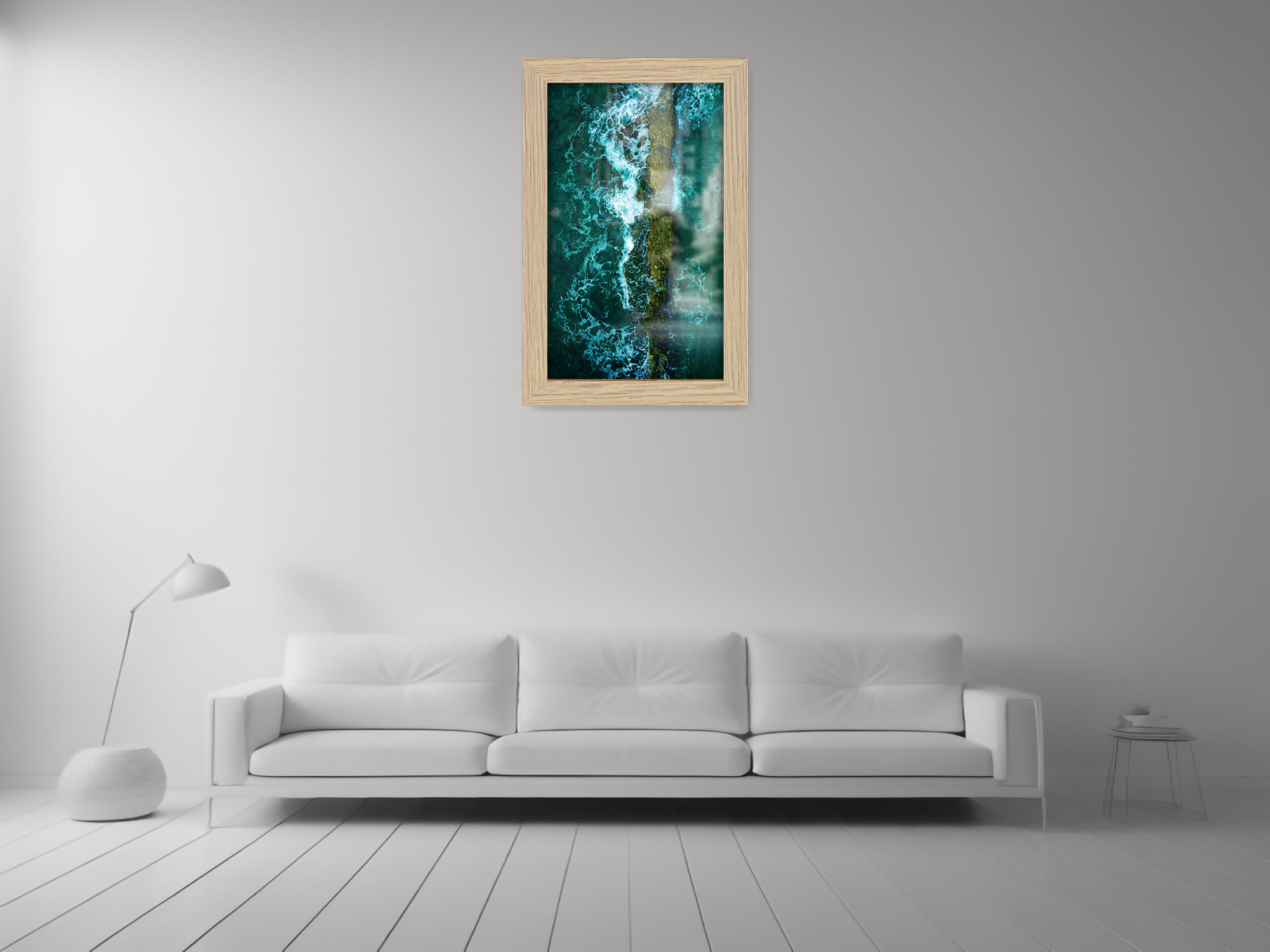 A4 ( 21.00 x 29.70 CM ) / 11 x 8 Inch  |  Poster Frames - MDF
 -  [ Oak ]