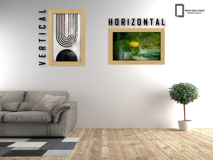 A4 ( 21.00 x 29.70 CM ) / 11 x 8 Inch  |  Certificate Frames - MDF
 -  [ Pine ]