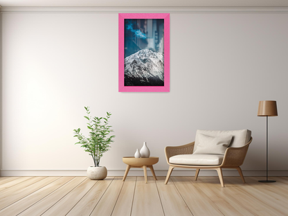 A4 ( 21.00 x 29.70 CM ) / 11 x 8 Inch  |  Picture Frames - MDF
 -  [ Pink ]