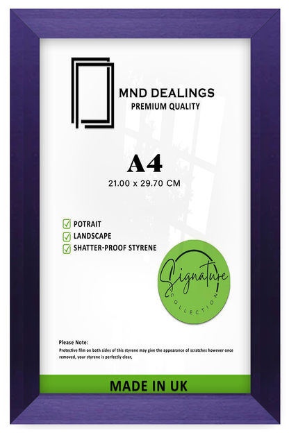 A4 ( 21.00 x 29.70 CM ) / 11 x 8 Inch Photo Frames - MDF