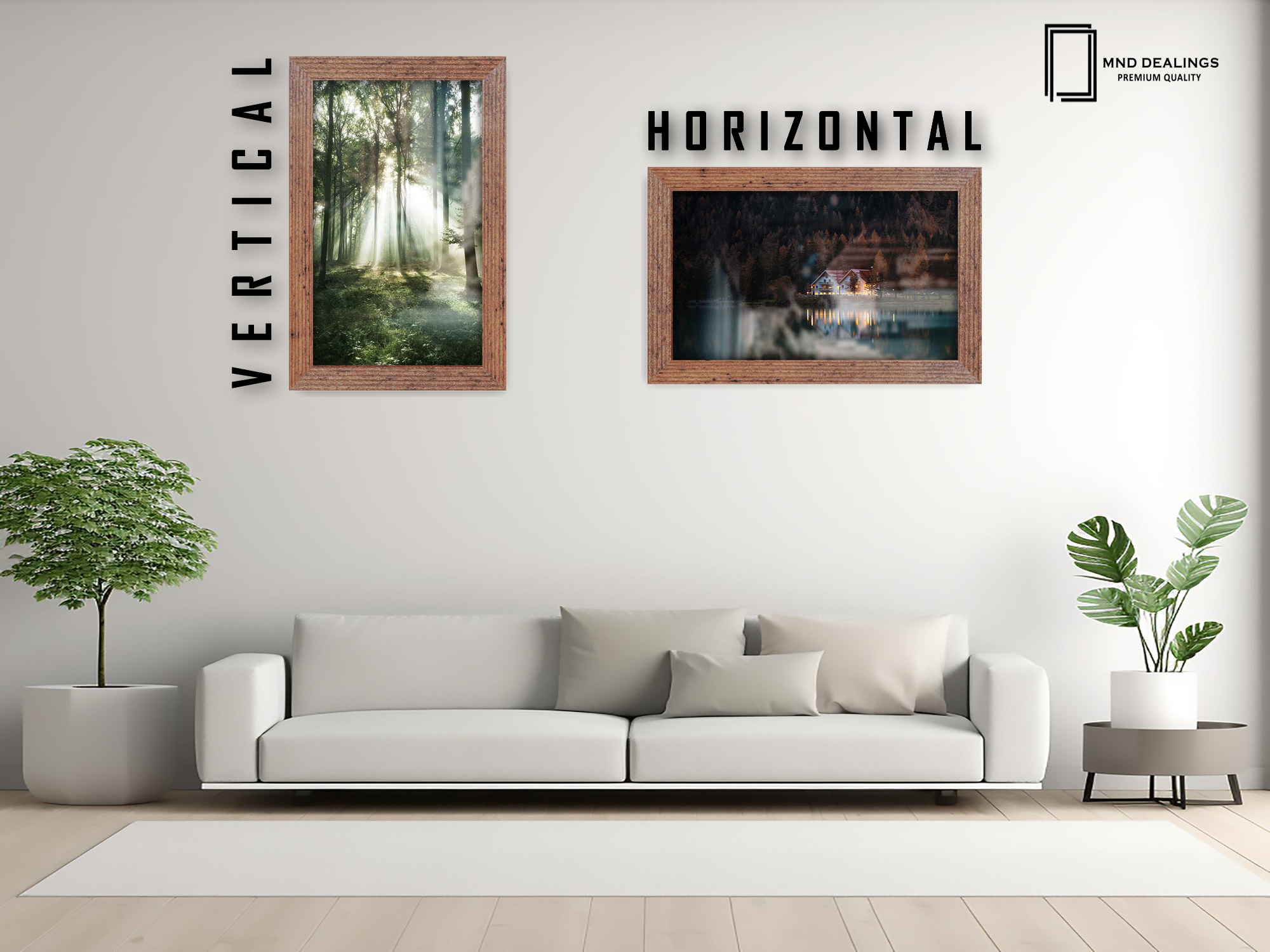 A4 ( 21.00 x 29.70 CM ) / 11 x 8 Inch  |  Picture Frames - MDF
 -  [ Rustic ]