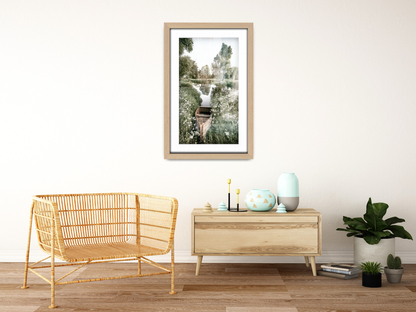 A4 ( 21.00 x 29.70 cm ) / 11 x 8 Inch with A5-(14.80 x 21.00 cm) White Mount Art Frames - MDF