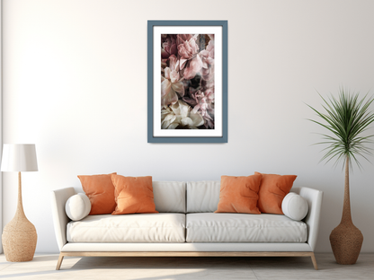 A4 ( 21.00 x 29.70 cm ) / 11 x 8 Inch with A5-(14.80 x 21.00 cm) White Mount Art Frames - MDF