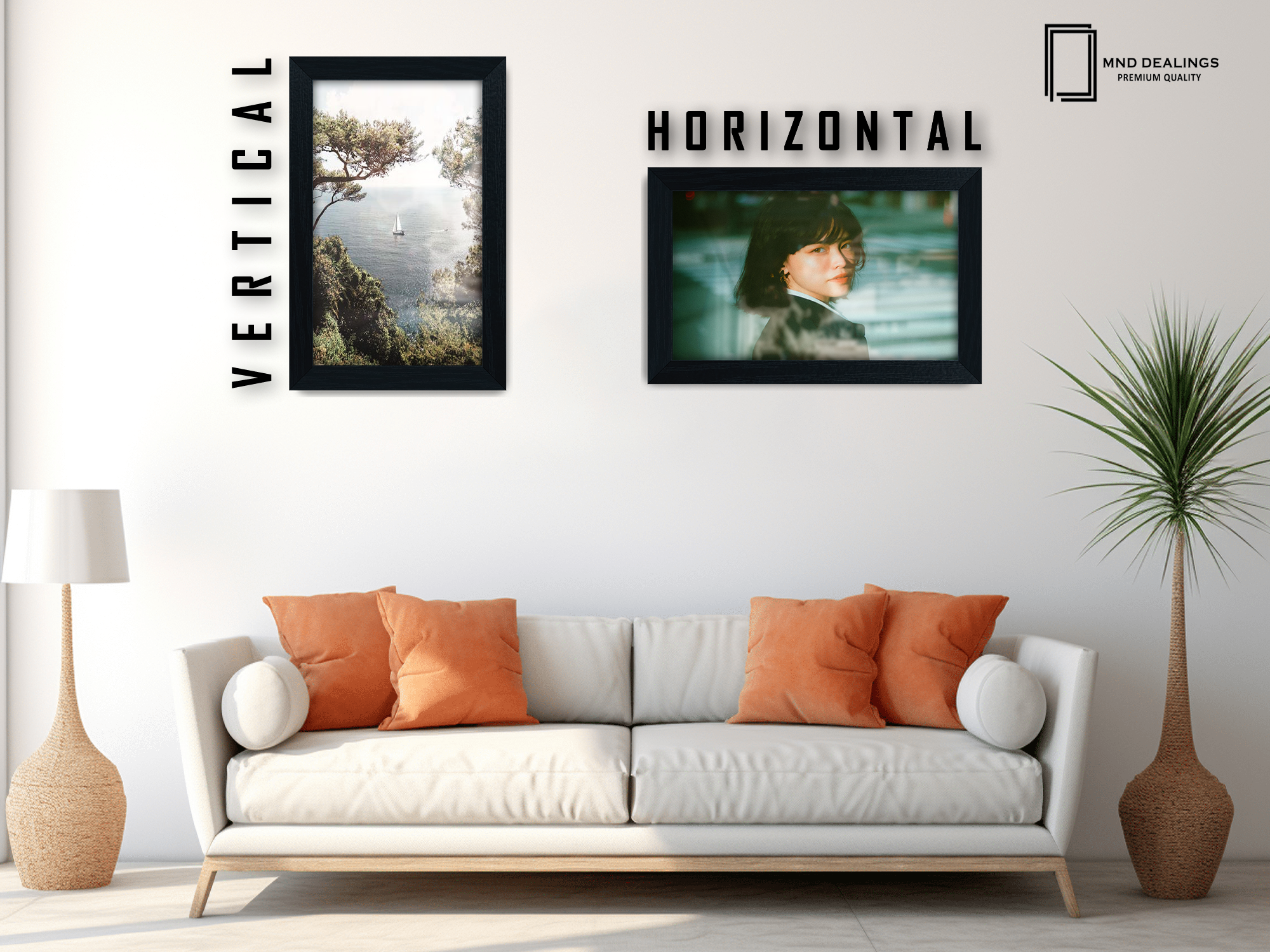 A5 ( 14.80 x 21.00 CM ) / 8 x 5.5 Inch  |  Display Frame - MDF
 -  [ Black ]