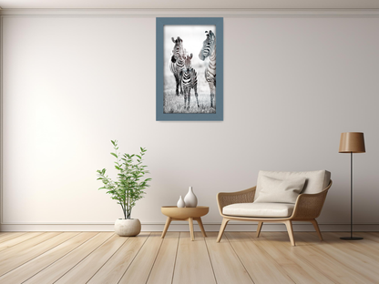 A5 ( 14.80 x 21.00 CM ) / 8 x 5.5 Inch  |  Display Frame - MDF
 -  [ Dark Grey ]