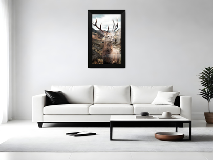 A5 ( 14.80 x 21.00 CM ) / 8 x 5.5 Inch  |  Picture Frames - MDF
 -  [ Matt Black ]
