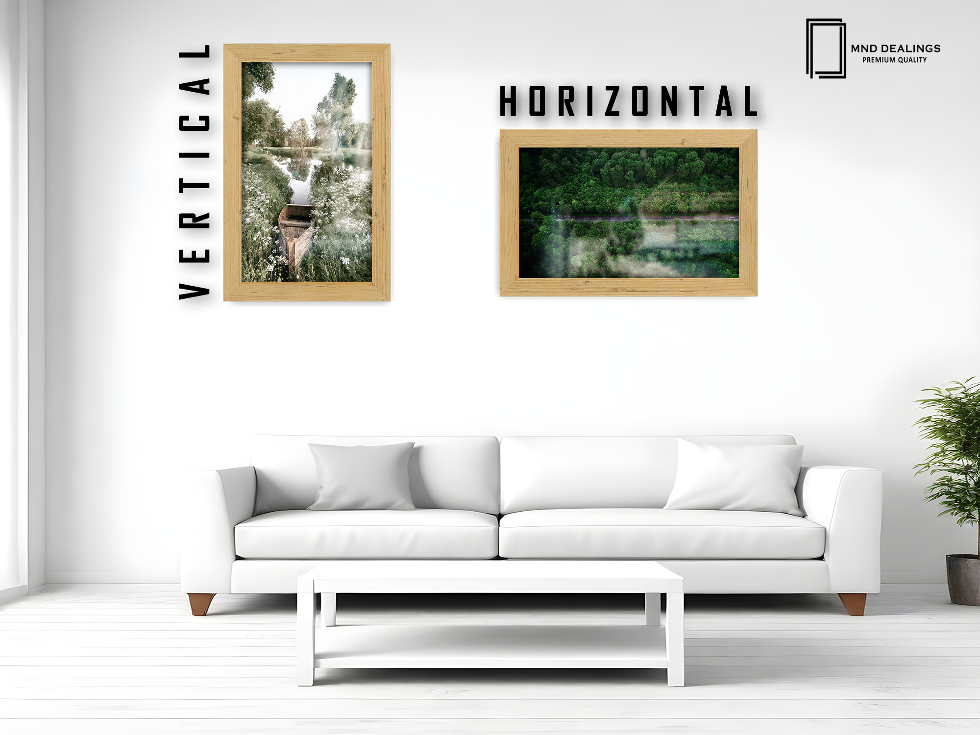 A5 ( 14.80 x 21.00 CM ) / 8 x 5.5 Inch  |  Poster Frames - MDF
 -  [ Pine ]