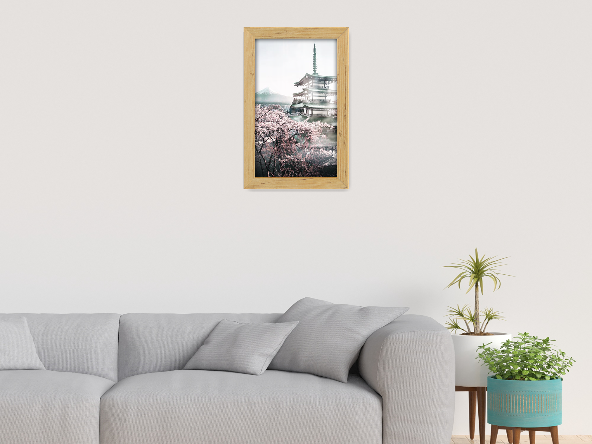 A5 ( 14.80 x 21.00 CM ) / 8 x 5.5 Inch  |  Poster Frames - MDF
 -  [ Pine ]