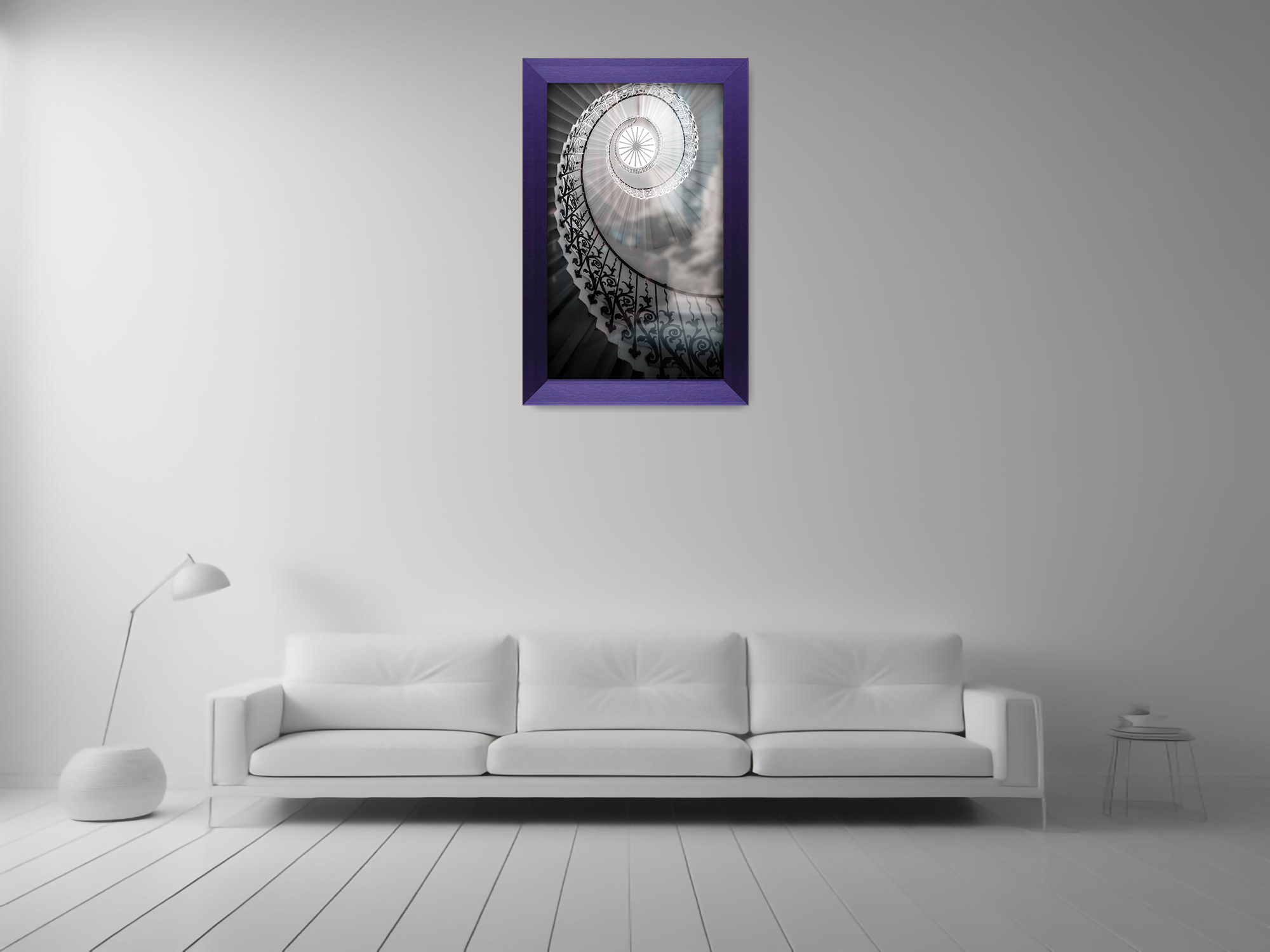 A5 ( 14.80 x 21.00 CM ) / 8 x 5.5 Inch  |  Frames - MDF
 -  [ Purple ]